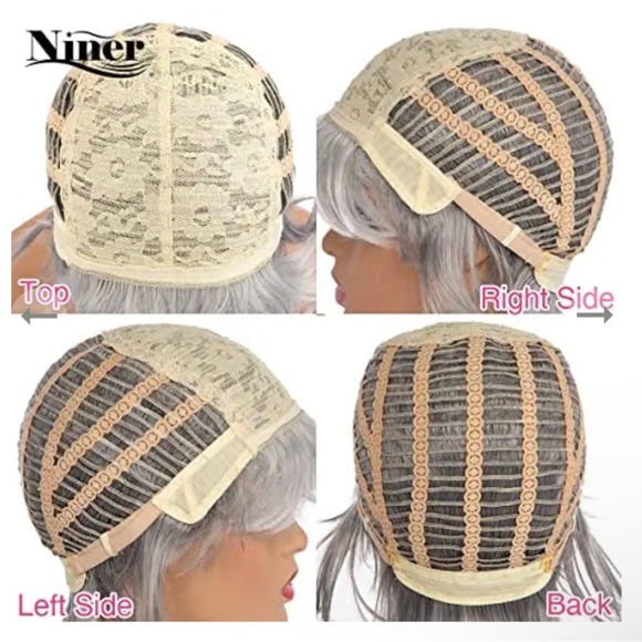 3 New Blonde and Brown pixie style synthetic wigs. - Picture 12 of 16